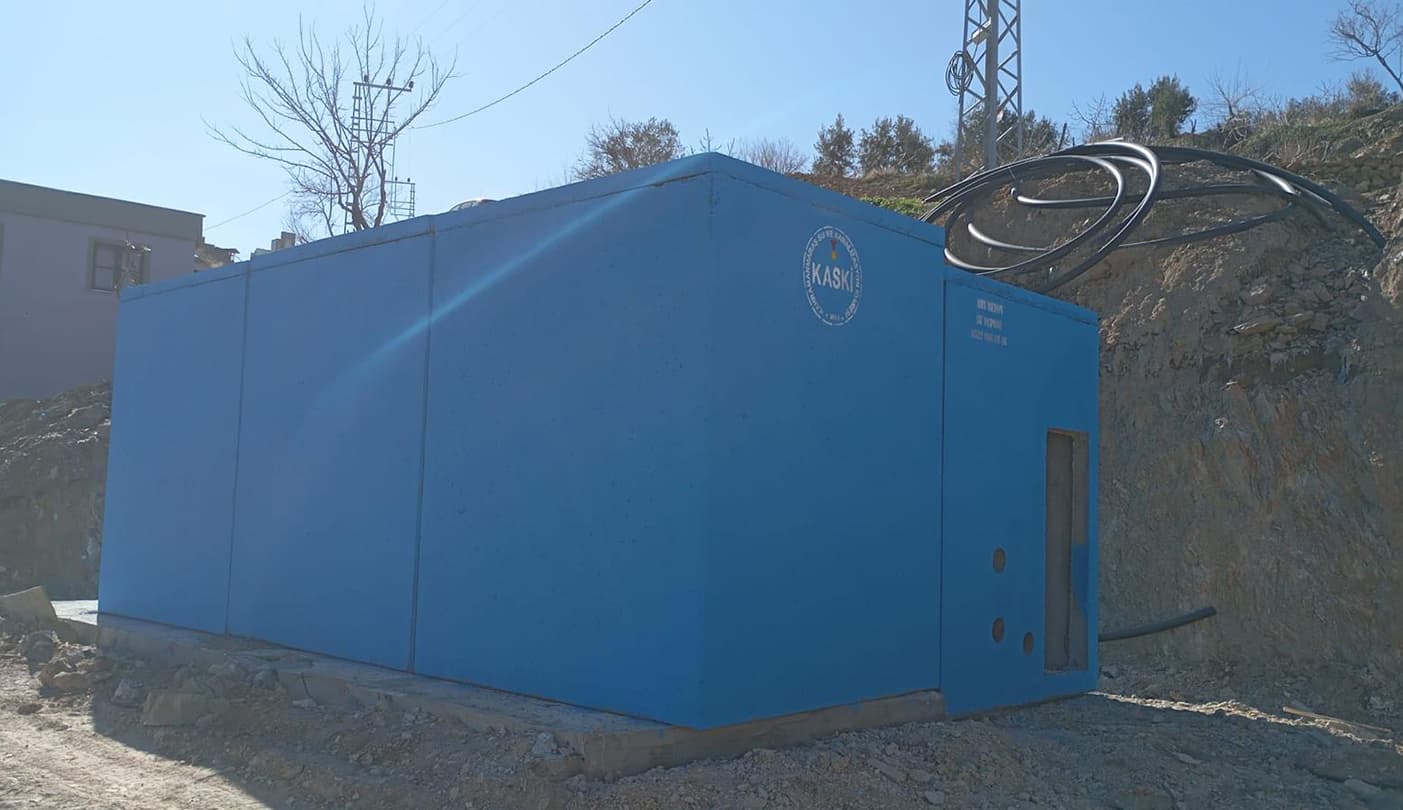 Endüstriyel Tesis Yangın Suyu Deposu